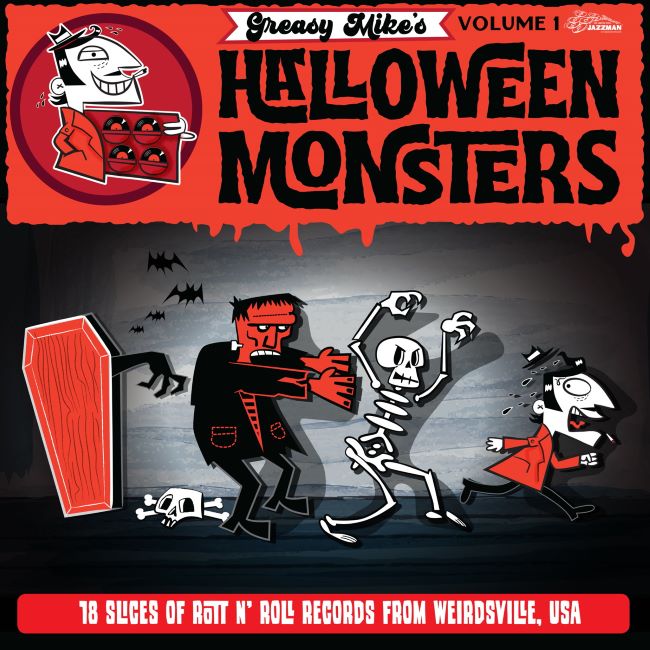 V.A. - Greasy Mike's Vol 1 : Halloween Monsters ( Ltd Lp )
